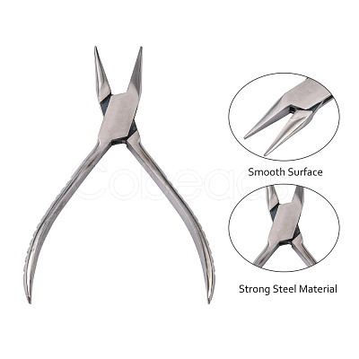 Tarnish Resistant 430 Stainless Steel Jewelry Pliers PT-Q003-4-1