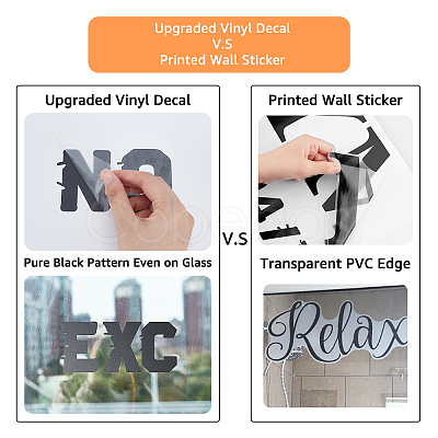 PVC Self Adhesive Wall Stickers DIY-WH0377-221-1