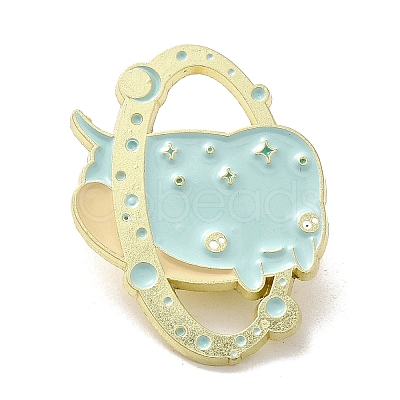 Cute Marine Devil Fish Alloy Enamel Pins JEWB-R023-02B-1