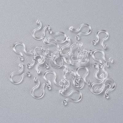 Plastic Clip-on Earring Findings KY-K012-01-1