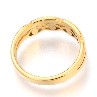 304 Stainless Steel Finger Rings RJEW-J071-04G-7-1