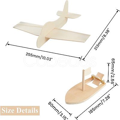 Unfinished Blank Wooden Toys DIY-OC0001-94-1