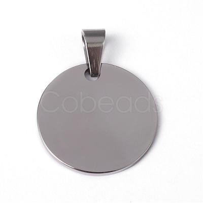 Tarnish Resistant 304 Stainless Steel Pendants STAS-K095-49P-1