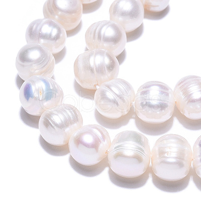 Natural Cultured Freshwater Pearl Beads Strands PEAR-N013-07N-1