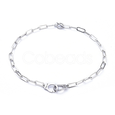 Non-Tarnish 304 Stainless Steel Chain Necklaces X-NJEW-JN02772-02-1