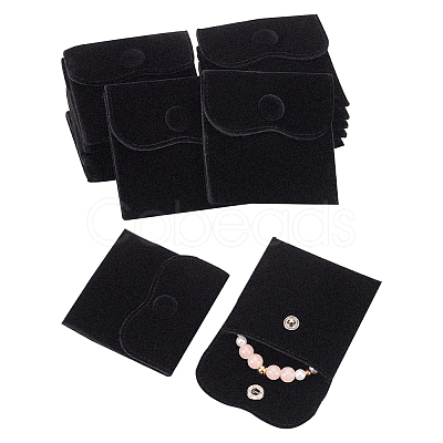 Velvet Jewelry Flap Pouches TP-WH0007-11B-1