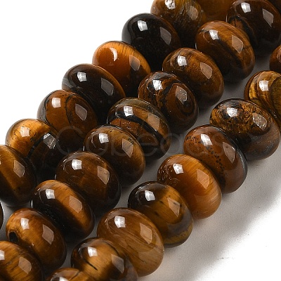 Natural Tiger Eye Beads Strands G-G102-C10-01-1