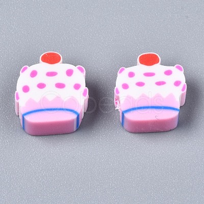 Handmade Polymer Clay Beads CLAY-N011-020-1