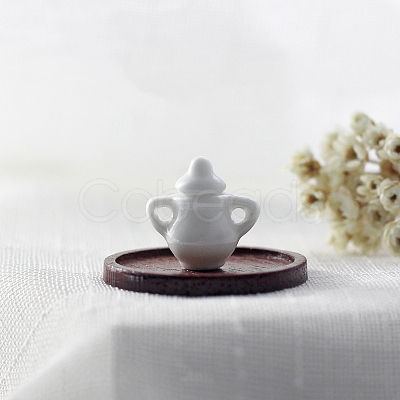 Miniature Porcelain Pot Ornaments MIMO-PW0002-21-1