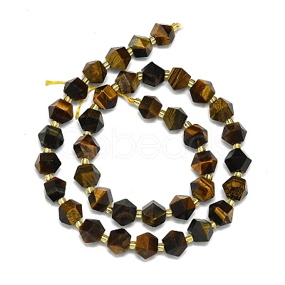 Natural Tiger Eye Beads Strands G-I376-A62-01-1