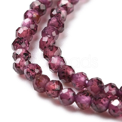 Natural Garnet Beads Strands X-G-O186-D01-A-1