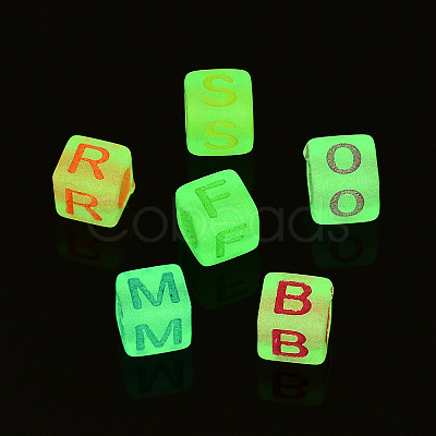 Luminous Transparent Acrylic Beads X-LACR-N001-59-1