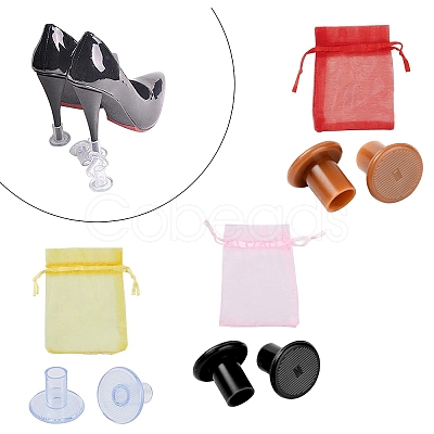 Gorgecraft 9 Pairs Plastic High Heel Protectors FIND-GF0001-46-1