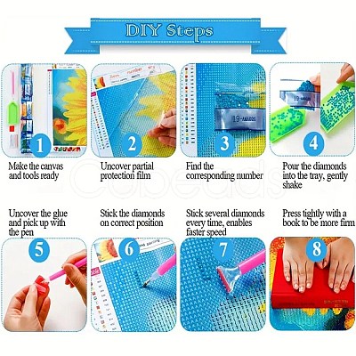 DIY Diamond Painting Kit PW-WG64586-01-1