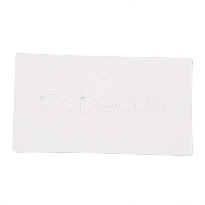 Rectangle Cardboard Earring Display Cards CDIS-P004-03-1-1