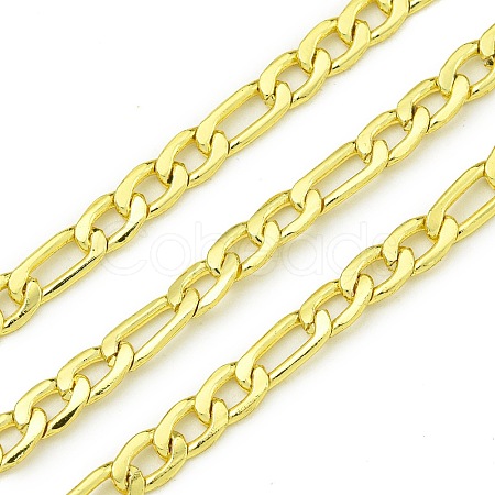 304 Stainless Steel Figaro Chains CHS-G036-07G-1