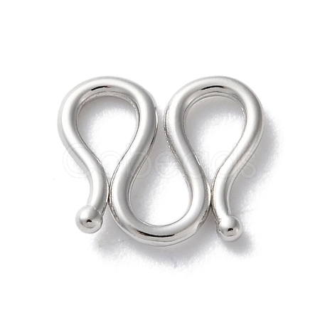 999 Sterling Silver Hook and S-Hook Clasps STER-P063-03P-1