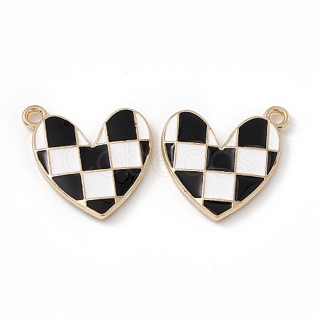 Alloy Enamel Pendants ENAM-K066-05B-1