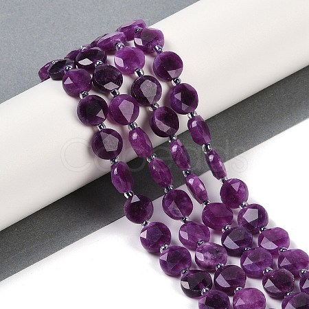 Natural Sugilite Beads Strands G-C116-A33-01-1