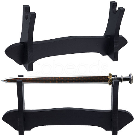 Wooden Sword Katana Holder Stand ODIS-WH0026-02A-1