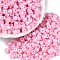 Baking Paint Pearlized Glass Seed Beads, Round Hole, Cylinder, PeachPuff, 4x5.5mm, Hole: 1.8mm, about 2500pcs/pound