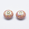 Handmade Polymer Clay European Beads CLAY-K002-C19-2