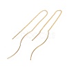 Brass Stud Earrings EJEW-P155-03G-NF-2