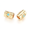 Brass Enamel Beads KK-L189-13A-2