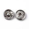 202 Stainless Steel Snap Buttons BUTT-I017-01A-P-2