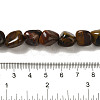 Natural Chinese Writing Stone Beads Strands G-B078-D11-02-5