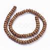 Natural Wood Lace Stone Beads Strands G-F520-06-2
