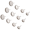 Craftdady 304 Stainless Steel Stud Earring Settings STAS-CD0001-01P-2