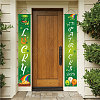Rectangle Door Wall Hanging Polyester Sign for Festival HJEW-WH0036-02C-7