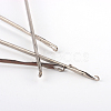 Iron Crochet Hooks with Plastic Handle Covered TOOL-S007-01-3