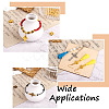 Craftdady 100 Pcs 4 Colors Tibetan Style Alloy Beads TIBEB-CD0001-05-14