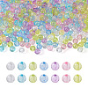 Cheriswelry 560Pcs 7 Colors Transparent Acrylic Beads MACR-CW0001-10-2