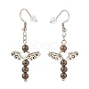 Alloy Angel Dangle Earrings EJEW-JE04872-5