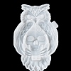 Halloween Owl Skull Candle Holder DIY Silicone Statue Molds SIL-F007-05-4