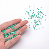 11/0 Grade A Baking Paint Glass Seed Beads X-SEED-N001-A-1030-4