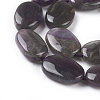 Natural Purple Agate Beads Strands G-F645-01-2