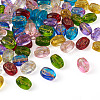 Cheriswelry 96Pcs 8 Colors Transparent Glass Beads Strands GLAA-CW0001-04-13