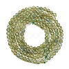 Natural Green Apatite Beads Strands G-F770-C03-02-3