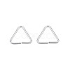 Brass Triangle Linking Ring KK-N232-331D-01-1