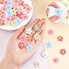 SUNNYCLUE 80Pcs 8 Colors Resin Cabochons CRES-SC0002-22-3