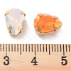 Teardrop Opal Sew On Rhinestones RGLA-G024-06B-G-3