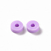 Handmade Polymer Clay Beads Strands CLAY-R089-4mm-T03C-3