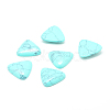 Synthetic Turquoise Gemstone Cabochons X-G-T025-10x10mm-01-1