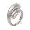 Non-Tarnish 304 Stainless Steel Rings for Women RJEW-K270-05C-P-1