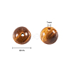 200Pcs Grade AB Natural Tiger Eye Round Beads G-CJ0001-49-2