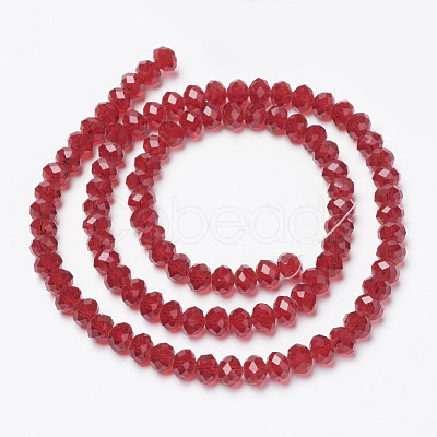 Glass Beads Strands EGLA-A034-T6mm-D07-1